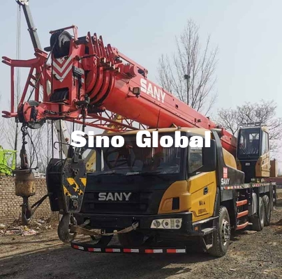STC200C5 Digunakan Lorry Crane, Sany 20 Ton Truck Crane Kecepatan 80km / H
