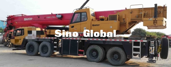 Sany STC1000 Digunakan Truck Crane 100 Ton 350kw/1800 Rpm Nilai Daya