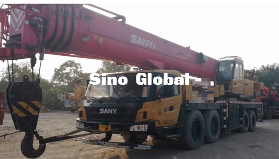 Sany STC1000 Digunakan Truck Crane 100 Ton 350kw/1800 Rpm Nilai Daya