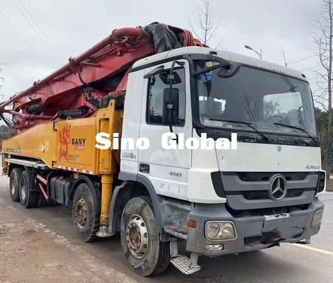 Sany 56M Bekas Truk Pompa Beton Dengan Model Chassis Mercedes Benz 2013