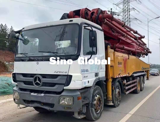 Sany 56M Bekas Truk Pompa Beton Dengan Model Chassis Mercedes Benz 2013