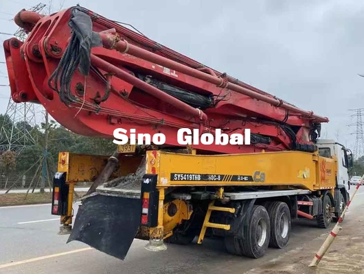 Sany 56M Bekas Truk Pompa Beton Dengan Model Chassis Mercedes Benz 2013