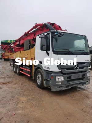 Sany 56M Truk Pompa Beton Bekas Dengan Mercedes Benz Chassis Model 2012