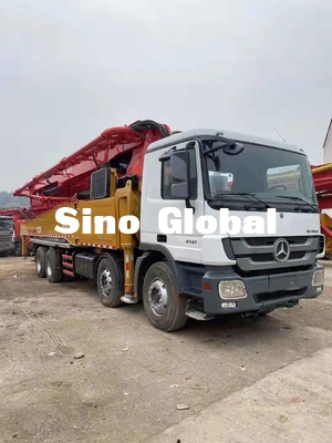 Euro4 Second Hand 52m Pompa Beton, truk pompa boom SYM5419THBF 52
