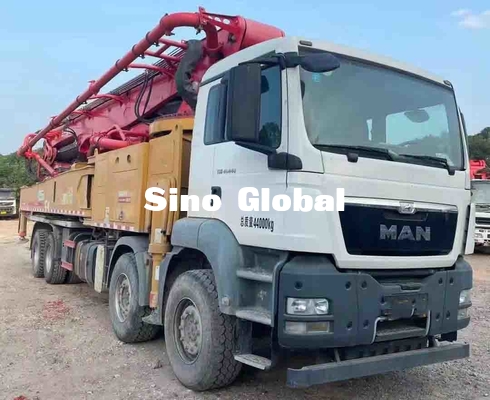 Sany 60M Bekas Truk Pompa Beton Dengan Model Chassis Man 2017