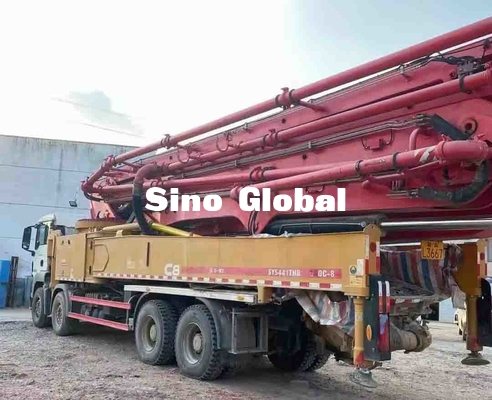 Sany 60M Bekas Truk Pompa Beton Dengan Model Chassis Man 2017
