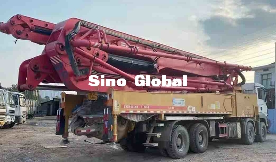 Sany 60M Bekas Truk Pompa Beton Dengan Model Chassis Man 2017
