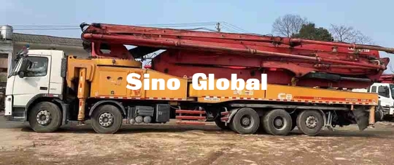 Pompa Beton Bekas Sany 62M Dengan Model Sasis Volvo 2013