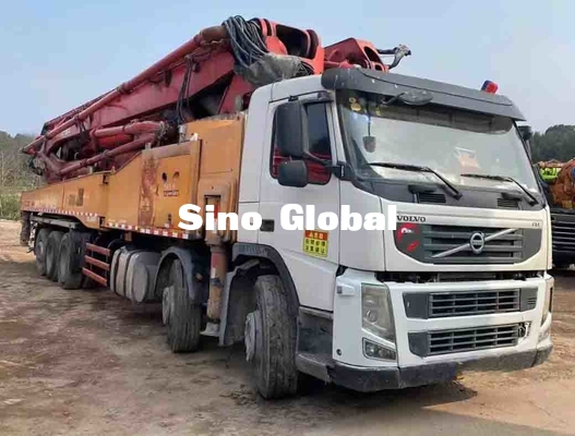 Pompa Beton Bekas Sany 62M Dengan Model Sasis Volvo 2013