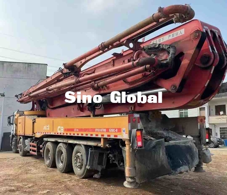 Pompa Beton Bekas Sany 62M Dengan Model Sasis Volvo 2013