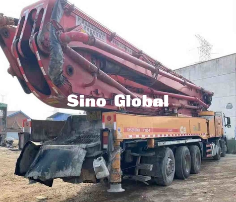 Pompa Beton Bekas Sany 62M Dengan Model Sasis Volvo 2013
