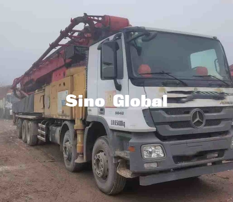 Sany 66M Bekas Pompa Beton Dengan Model Chassis Mercedes 2017