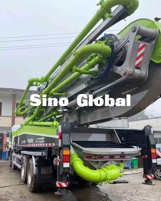 Truk Pompa Beton Zoomlion Bekas 52M dengan Isuzu Chassis dengan Model 2014