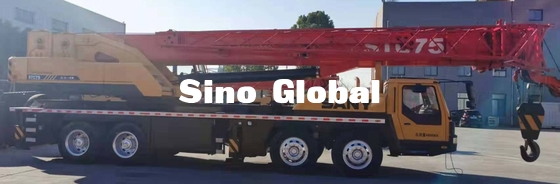 2nd Hand 75 Ton Truck Crane Sany STC75 Dengan Boom Utama 12m 80Km / jam