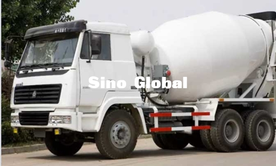 Truk Mesin Pengaduk Beton Bekas, Truk Campuran Siap Pakai Howo 12M³ 6X4