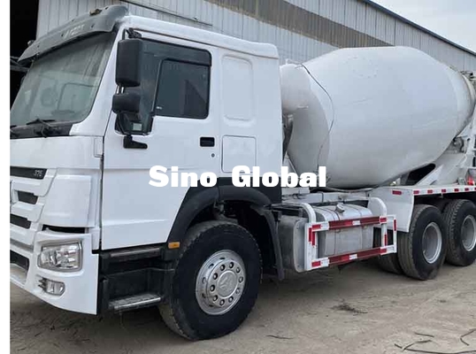 Truk Mesin Pengaduk Beton Bekas, Truk Campuran Siap Pakai Howo 12M³ 6X4