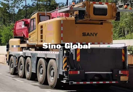 SAC2000C8 Truk Derek Bekas Dengan Lengan Lurus Tinggi Pengangkatan 103,5 m