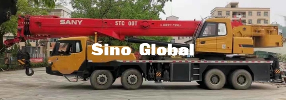 Derek Truk 40 Ton Bekas Sany STC400T Dengan Boom Bentuk U