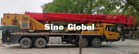 Derek Truk 40 Ton Bekas Sany STC400T Dengan Boom Bentuk U