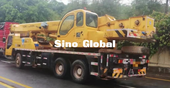 Derek XCMG bekas 25 Ton Kapasitas 3000mm Radus Kerja