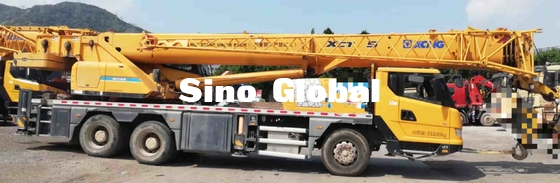 Derek tangan ke-2 XCMG 25 Ton, derek yang dipasang di truk bekas, Diameter Putar 21m