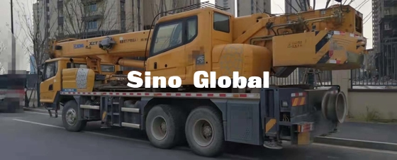 XCMG XCT35 Digunakan Truck Crane 35 Ton dengan 7 Bagian U Bentuk Boom