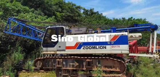 Merek Zoomlion Bekas Derek Perayap 70 Ton QUY70 Model 61 Ton Berat