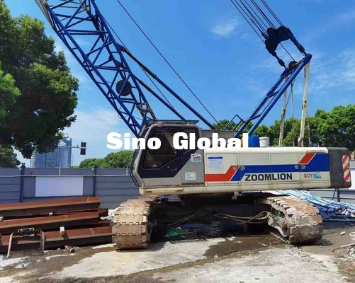 Merek Zoomlion Bekas Derek Perayap 70 Ton QUY70 Model 61 Ton Berat
