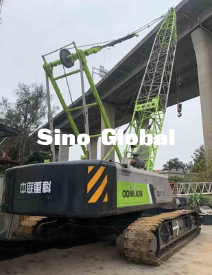 Derek Perayap QUY80 Zoomlion 80 Ton Bekas dengan Boom Lenth 58m