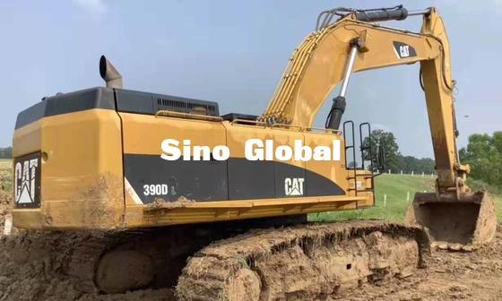 390KW Bekas Ekskavator Perayap Caterpillar 390D 1240L Kapasitas Tangki Bahan Bakar