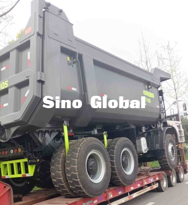 Heavy Duty Truk Sampah Bekas Zoomlion ZT105 Untuk Penambangan