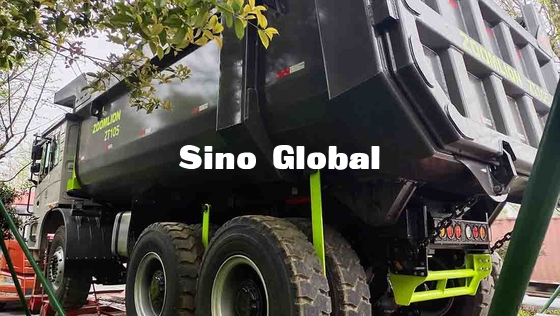 Heavy Duty Truk Sampah Bekas Zoomlion ZT105 Untuk Penambangan