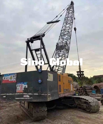 Kapasitas 50 Ton Bekas Derek Perayap Sany SCC550E 400L Tangki Bahan Bakar