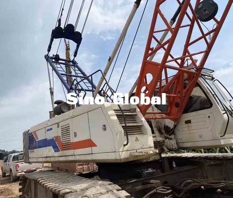 Zoomlion 75 ZCC750H Bekas Derek Perayap 18m Panjang jib tetap