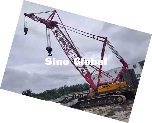 Digunakan Model Sany Derek Perayap 250 Ton SCC2500C dengan daya 242kw