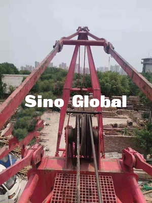 Digunakan Model Sany Derek Perayap 250 Ton SCC2500C dengan daya 242kw