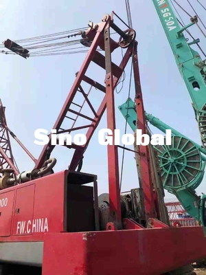 Fuwa QUY100 Digunakan Crane Crawler Dengan Kapasitas Angkat 100 Ton