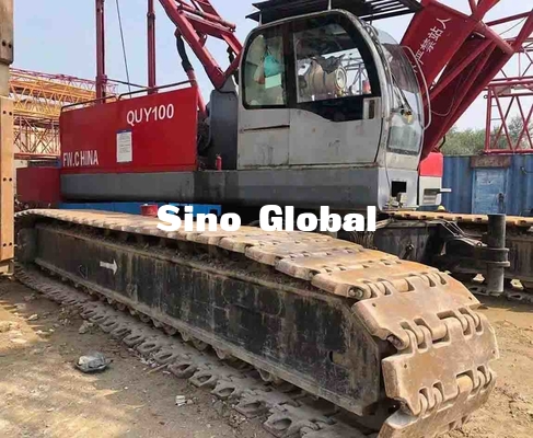 Fuwa QUY100 Digunakan Crane Crawler Dengan Kapasitas Angkat 100 Ton