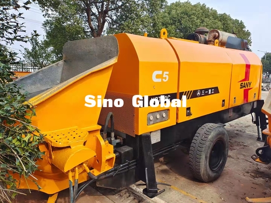 Pompa Trailer Beton Tangan Kedua 180KW Daya 2200rpm Kecepatan Putar