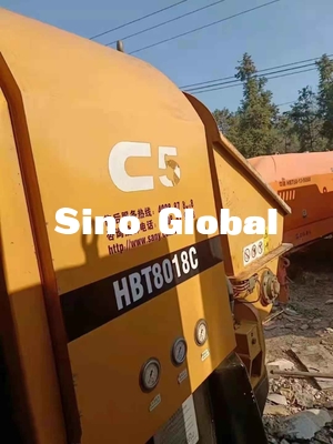 Pompa Trailer Beton Diesel Bekas Sany HBT8018C 180kw Nilai Daya