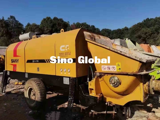 Pompa Trailer Beton Diesel Bekas Sany HBT8018C 180kw Nilai Daya
