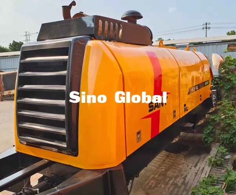 Sany Diesel Digunakan Beton Trailer Pump S Valve Type 180KW Power