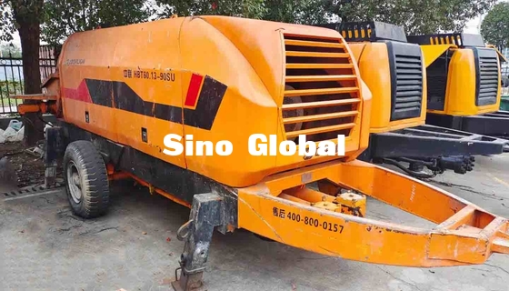 Pompa Trailer Beton Tangan Kedua 174KW Zoomlion HBT60.13.90SU