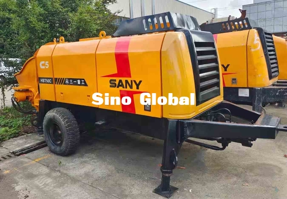 Sistem Hidrolik Digunakan Pompa Trailer Beton CE Disetujui Merek Sany