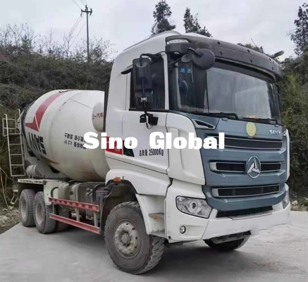 12M³ Truk Pengaduk Beton Bekas Sany SY312C-6W 257 KW Nilai Daya