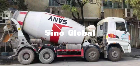 10M³ Truk Pengaduk Beton Bekas Sany SY310C-8W Untuk Industri Konstruksi