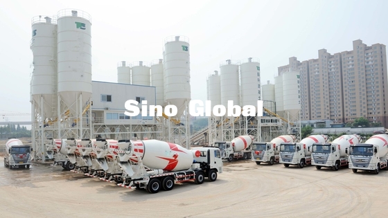 HZS180 Sany Batching Plant, Pabrik Campuran Batch Beton Produktivitas 180m3 / jam