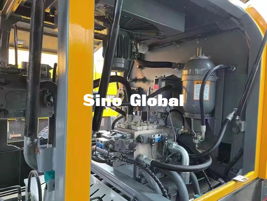 75KW Digunakan Pompa Trailer Beton Listrik Sany Yellow HBT60C