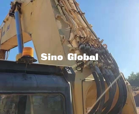 514KW Power Digunakan Ekskavator Perayap Komatsu 1250 Model 170mm Stroke