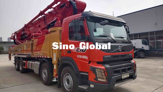 Truk Pompa Beton Sany 56M Dengan Sasis Volov Isuzu